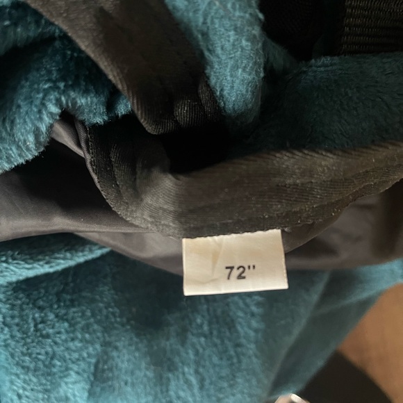 Horse cooler blanket size 72” green/blue - Picture 2 of 2